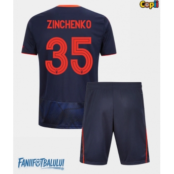Nottingham Forest Oleksandr Zinchenko #35 Echipament de Fotbal Replică 2025-26 Copii Treilea (+ Șorturi)